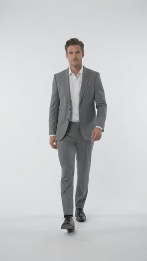 Men’s James Bond Skyfall Inspired Grey Suit – Classic 2 Button Formal Suit