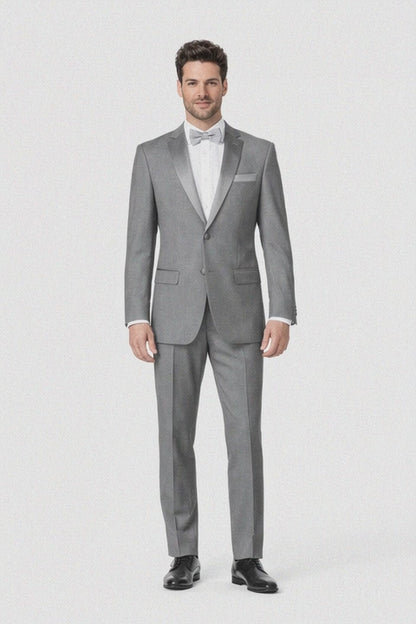 Grey Classic Notch Tuxedo