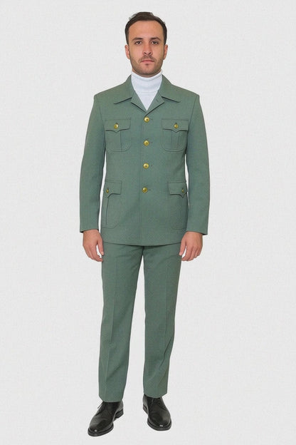 Rossi Man Casual Two Piece Mint Green Color