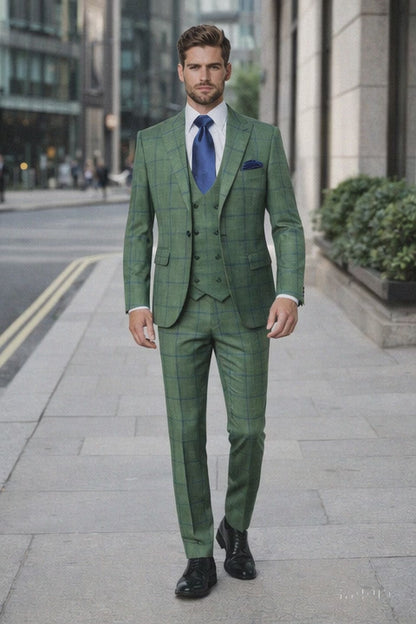 Rossi Man Max RM1841  Men's Slim Fit 3-Piece Suit for Men