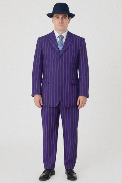 Mens Zoot Suit - 1920s Suit - Gangster Long Suit