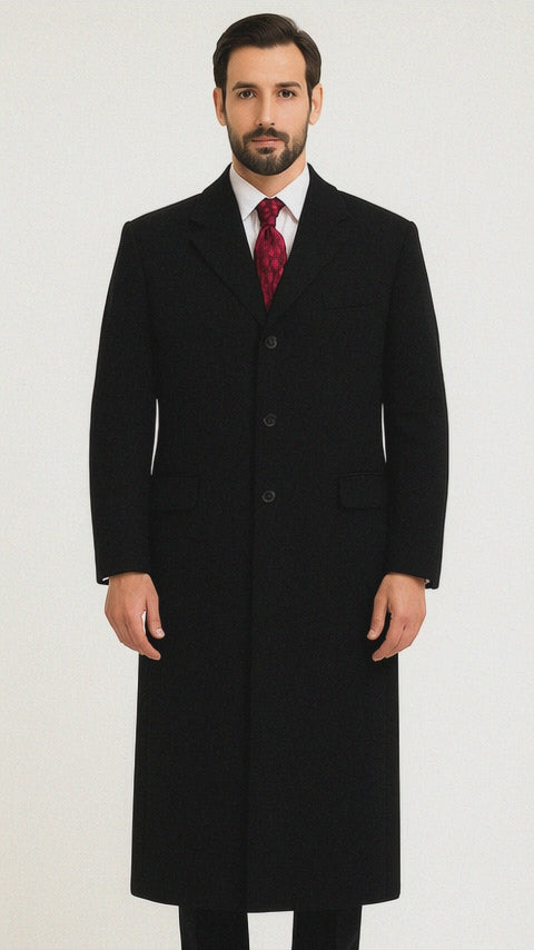 レ*オ様 SOPHNET. CHESTERFIELD COAT BLACK/L ce68f36ec4e94ea48594a8b5a024d9