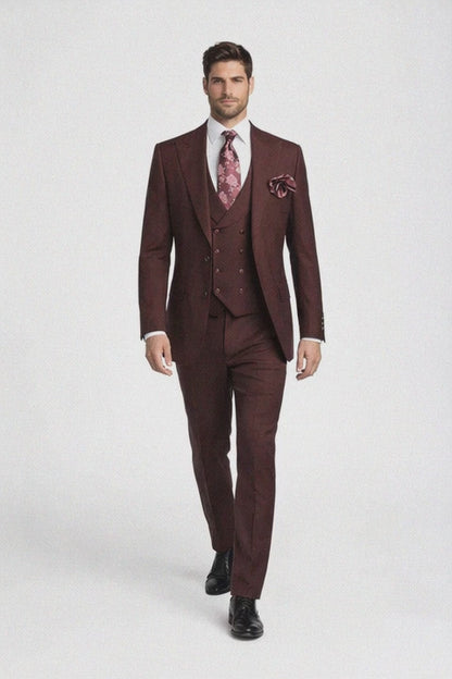 Rossiman Men's Formal Dress Suit ?? Elegant Tailored Suit