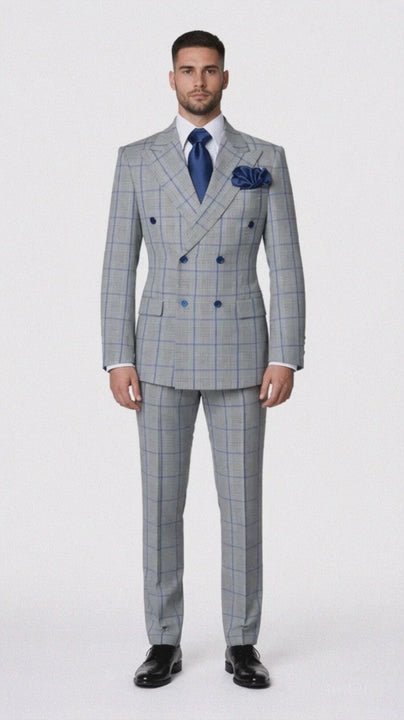 ROSSI MAN DOUBLE BREASTED SUIT ARTHUR RM2322