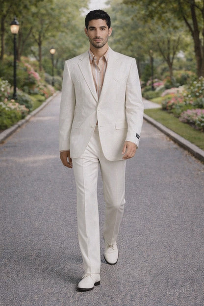 Western Suits For Wedding - Western Tuxedo - Cowboy Tuxedo White