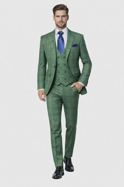 Rossi Man Max RM1841  Men's Slim Fit 3-Piece Suit for Men