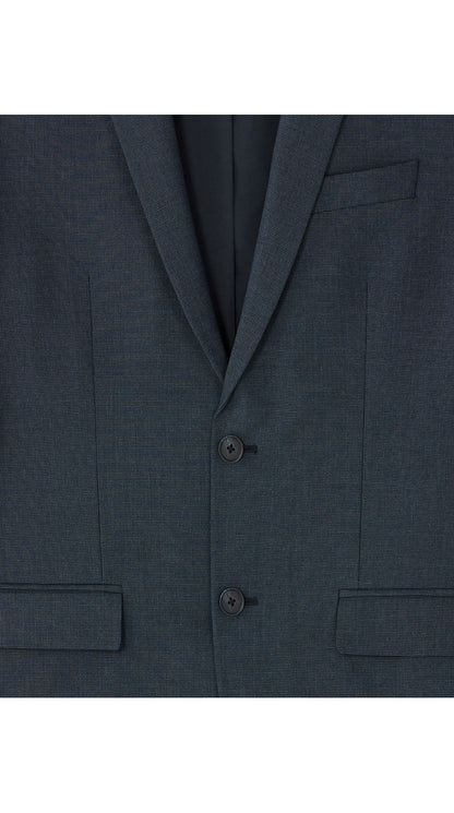 Slim Fit Bi-Stretch Suit Jacket - Navy Fant