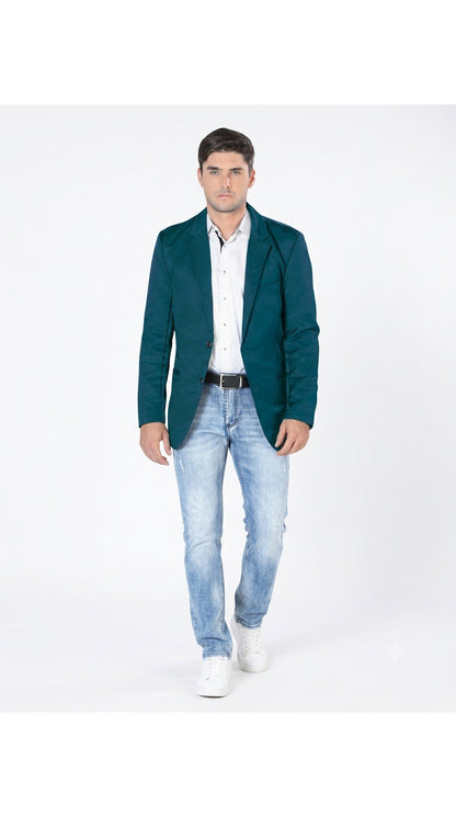 Montero Men's Plain Blazer – Slim Fit (ID 2174)