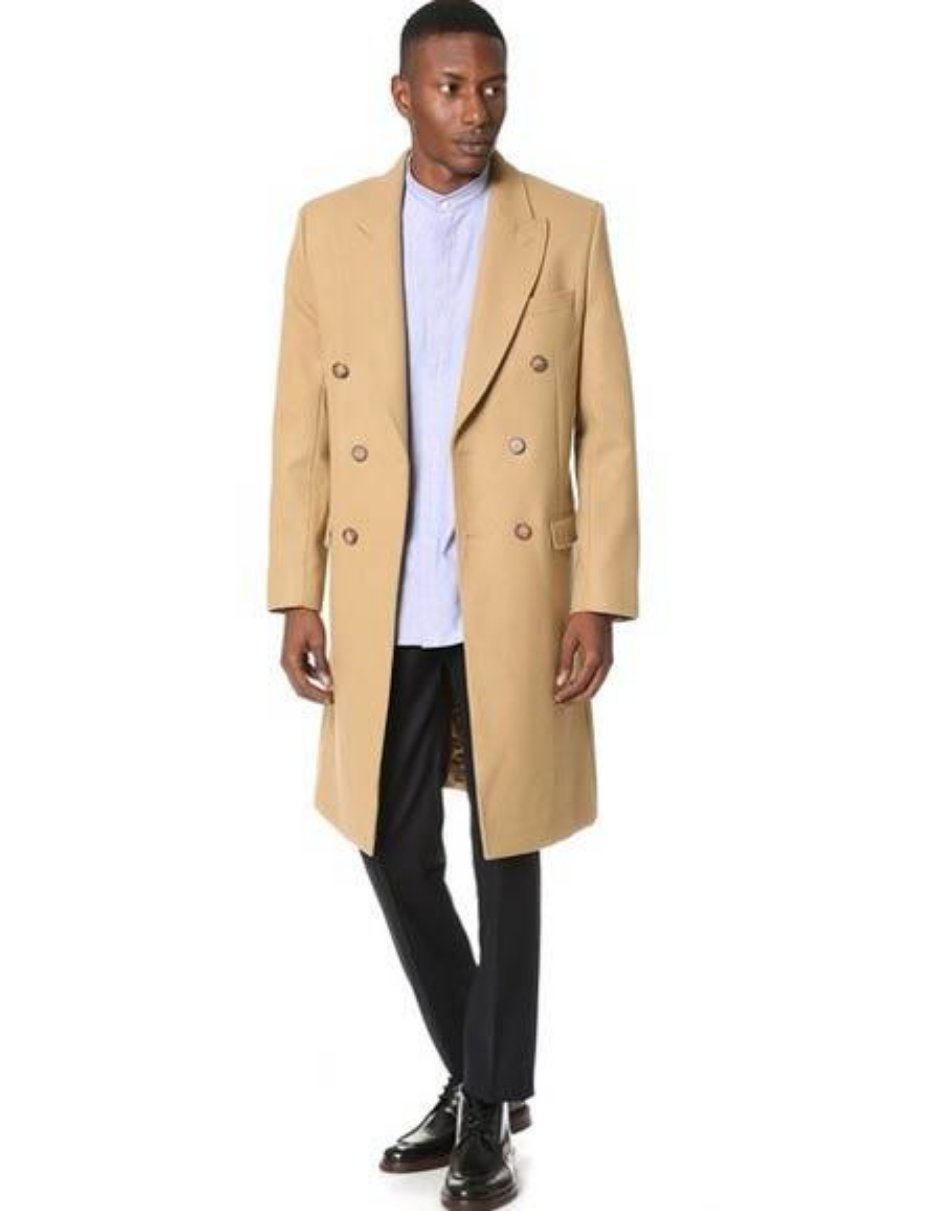 Overcoat 3xlt Peacoat Peacoat Big And Tall Tall Borg Lined Double