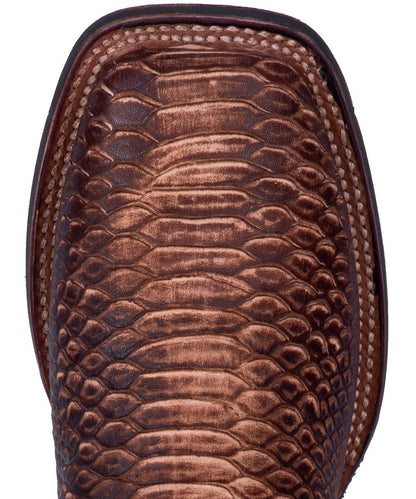 KA FAUX PYTHON PRINT LEATHER