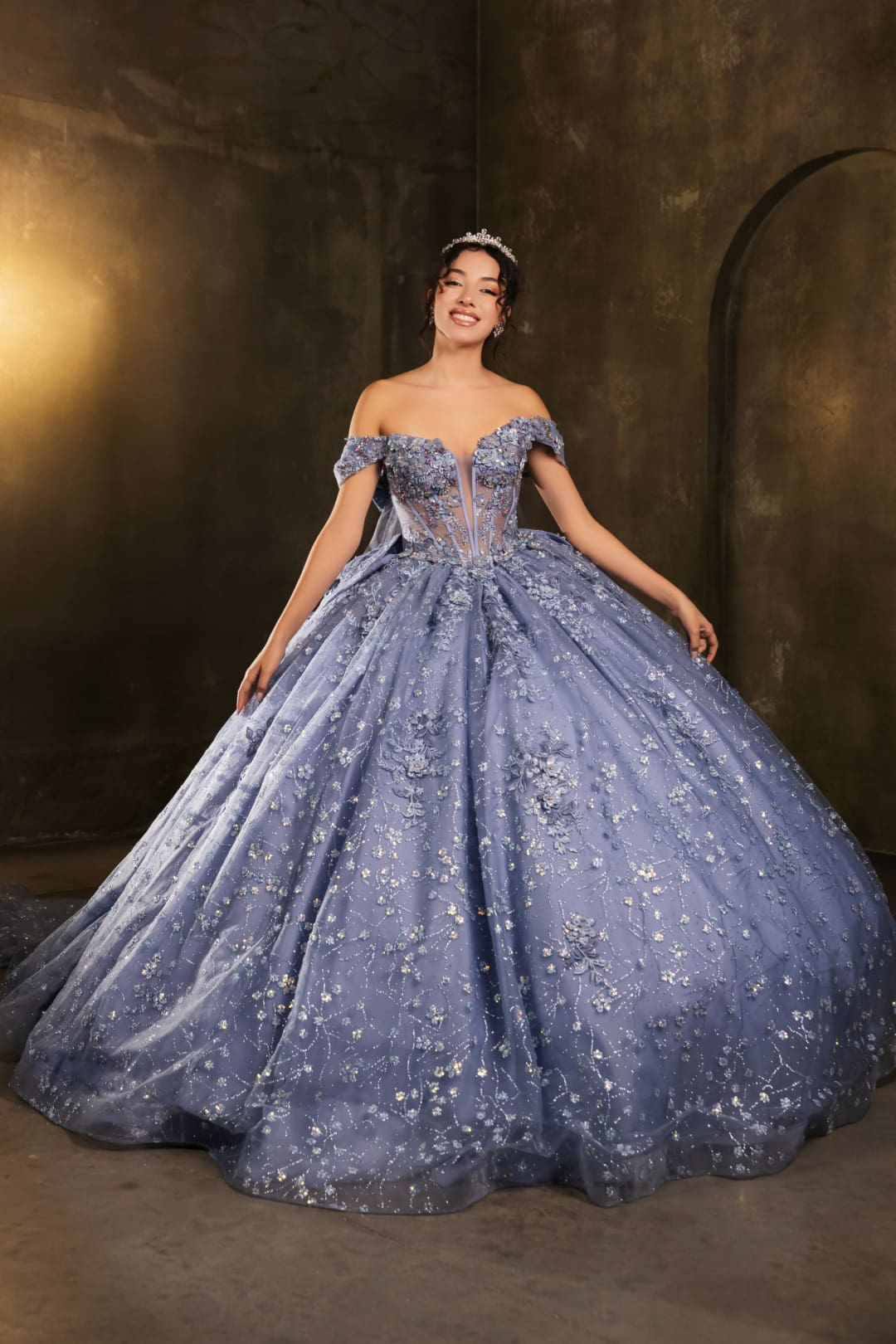 Prom Dress Sweetheart Off The Shoulder Ball Gown By Layla K LK273 - Dress