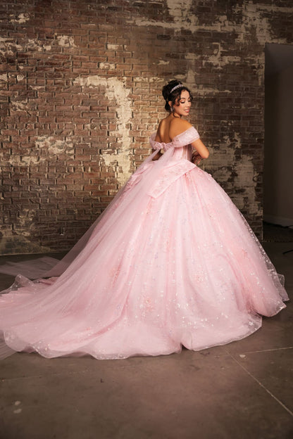 Prom Dress Sweetheart Off The Shoulder Ball Gown By Layla K LK273 - Dress