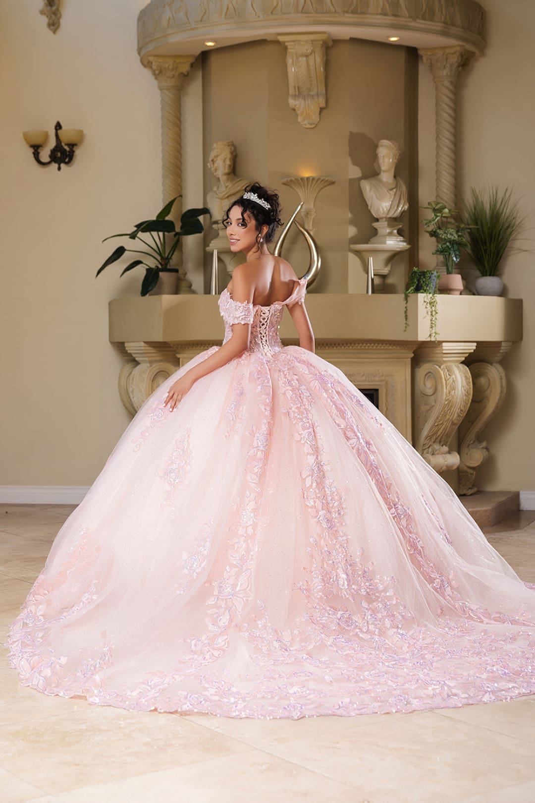 Prom Dress Sweetheart Off The Shoulder Ball Gown By Layla K LK279 - Dress