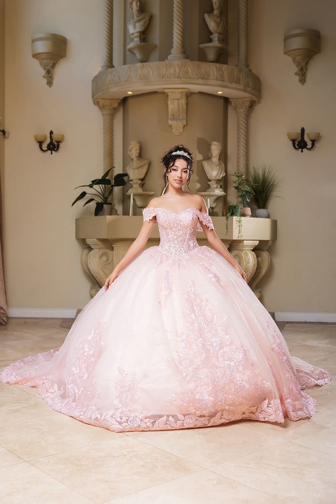 Prom Dress Sweetheart Off The Shoulder Ball Gown By Layla K LK279 - Dress