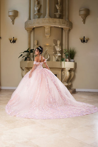 Prom Dress Sweetheart Off The Shoulder Ball Gown By Layla K LK279 - Dress