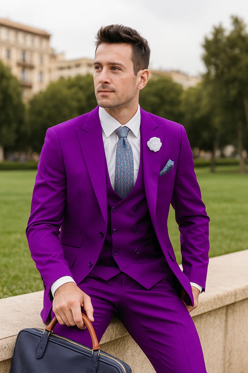 mens-purple-suit-double-breasted-vest-peak-lapel-2-button-jacket