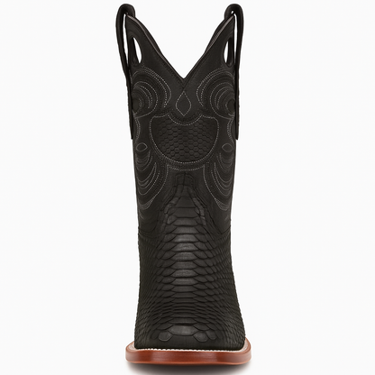 Men's Wild West Python Skin Rodeo Toe Boot 2818G5705