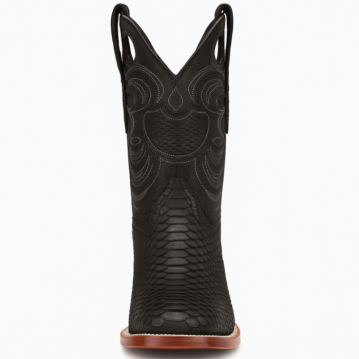 Men's Wild West Python Skin Rodeo Toe Boot 2818G5705