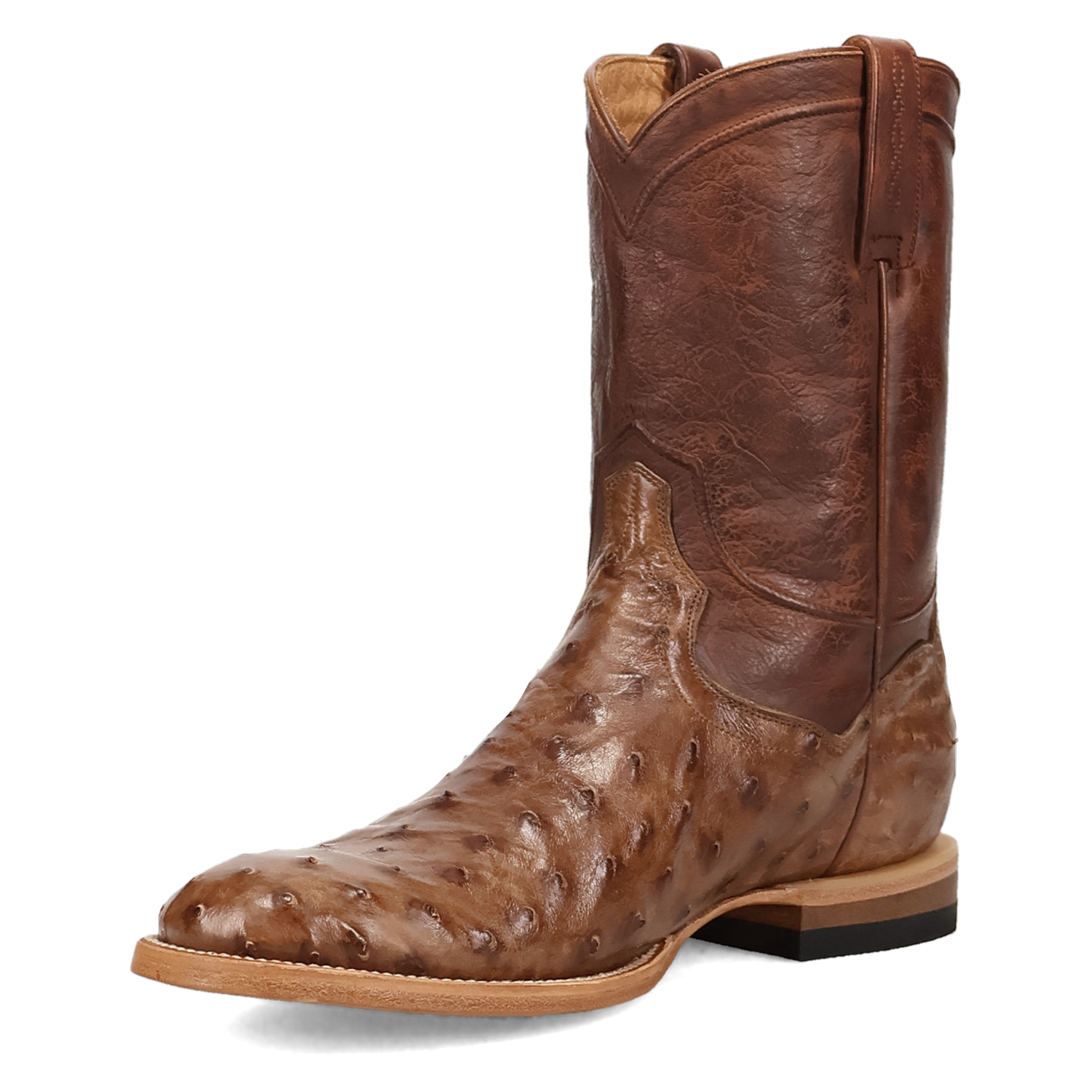 ARDOR FULL QUILL OSTRICH BOOT