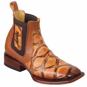 Quincy Boots Boots Men??s Quincy Wide Square Toe Ankle Boot Q82B1051