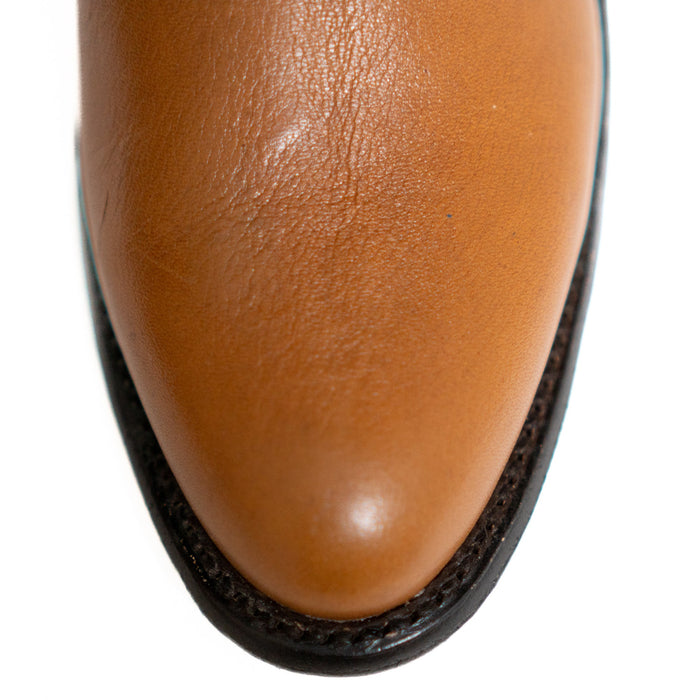 Los Altos Men's Toe Roper Boot Belmont Honey - Belmont Honey