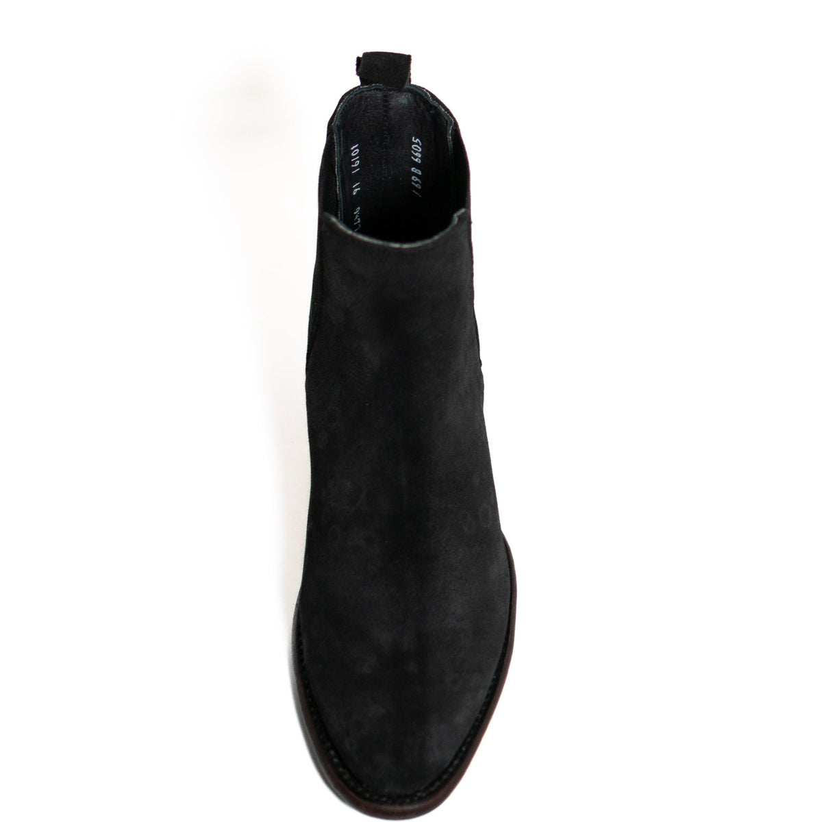 Los Altos Men's Toe Roper Boot Gamuza Black - Gamuza Black