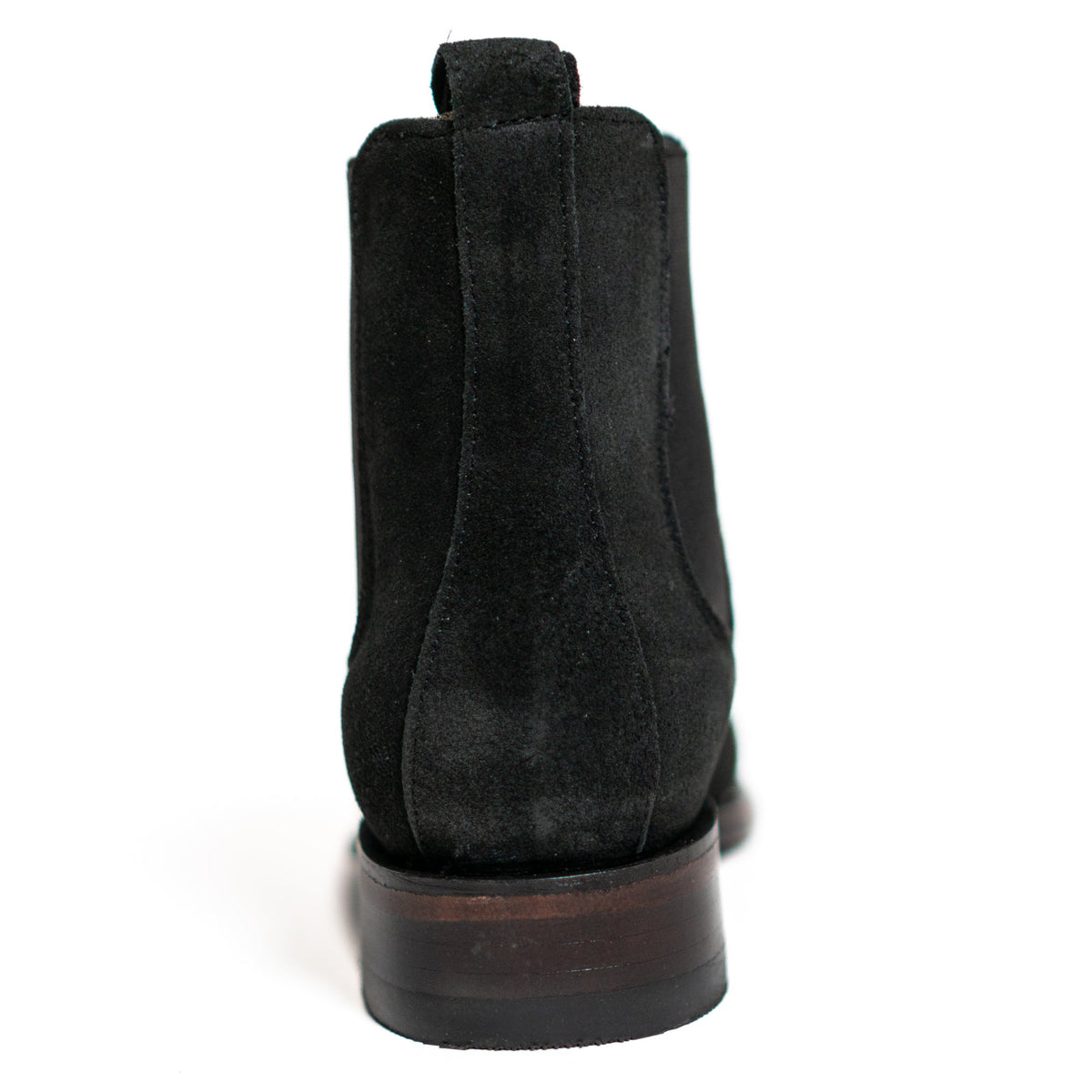 Los Altos Men's Toe Roper Boot Gamuza Black - Gamuza Black