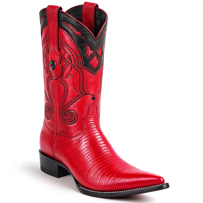 Men's Wild West Teju Lizard Skin 3X Toe Boots 29507