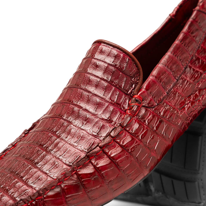 Marco_Di_Milano Remo Wine Leather Luxury Shoe
