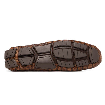 Marco Di Milano Remo - Washed Brown Leather Oxfords