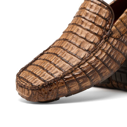 Marco Di Milano Remo - Washed Brown Leather Oxfords