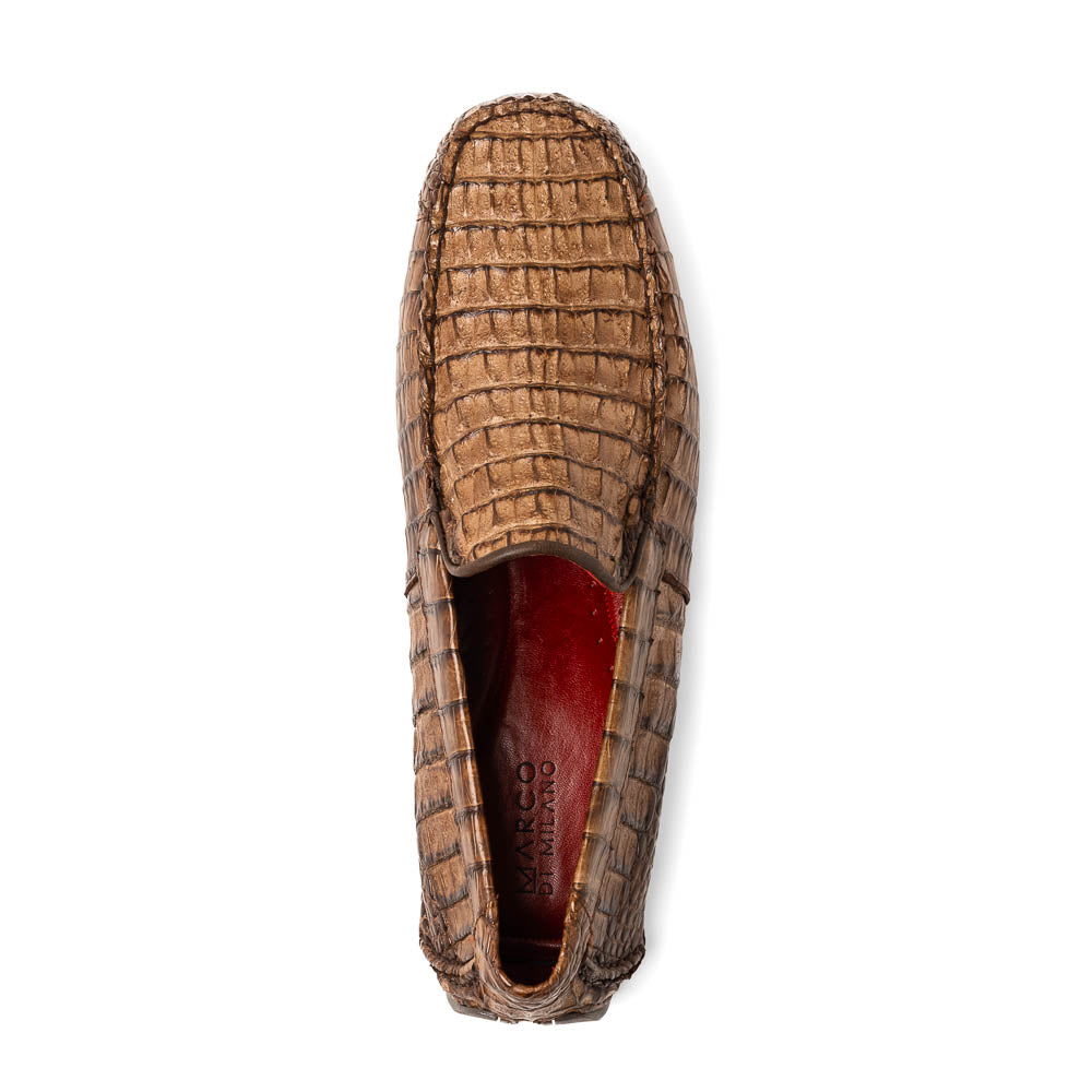 Marco Di Milano Remo - Washed Brown Leather Oxfords