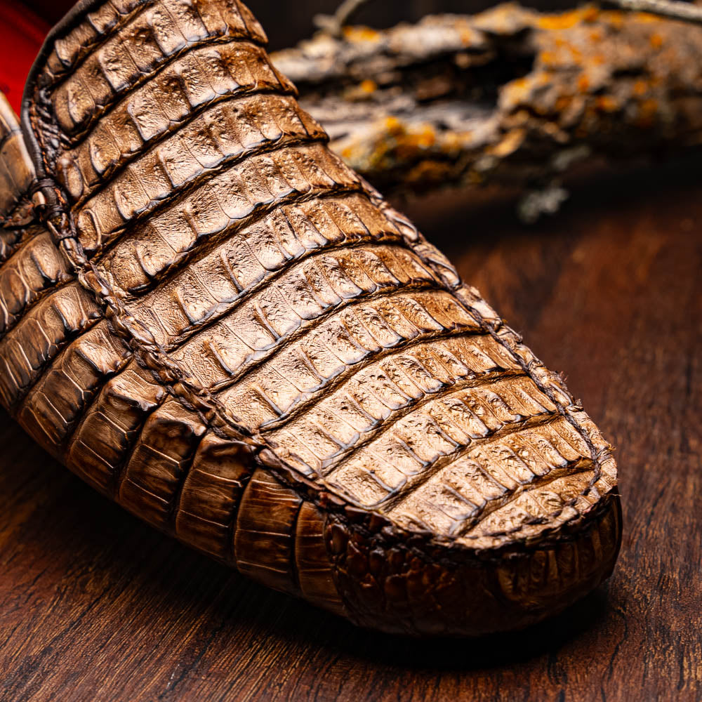 Marco Di Milano Remo - Washed Brown Leather Oxfords