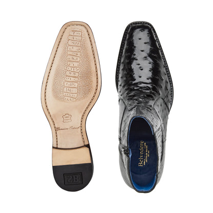 Belvedere Roger Black Genuine Alligator Oxford