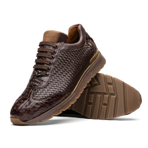 Marco Di Milano Roma Brown Leather Loafers