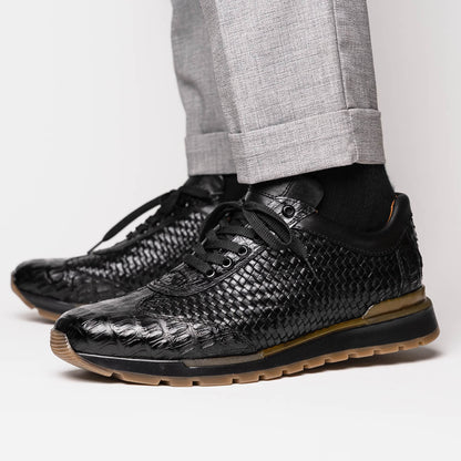 Marco Di Milano Roma Black Leather Loafer