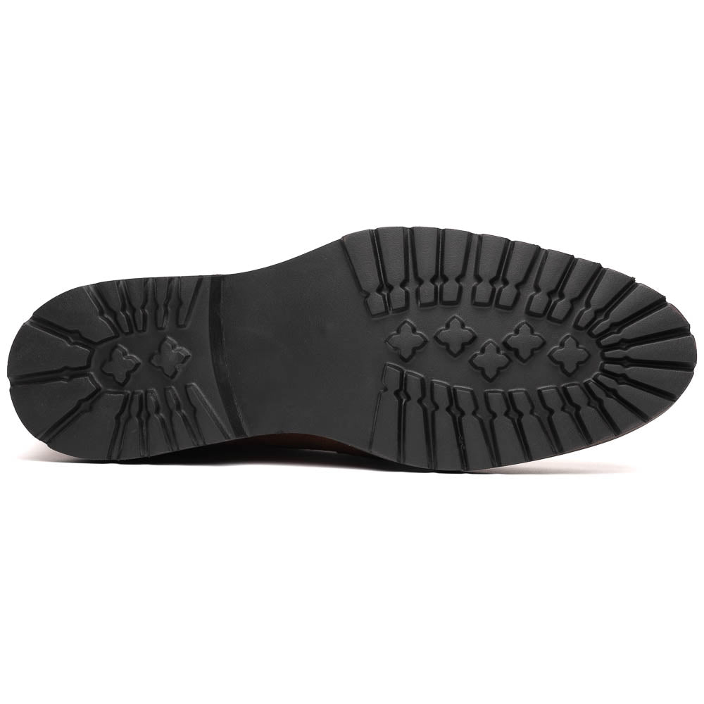 Zelli Roma Versatile Italian Suede Penny Loafers in Black