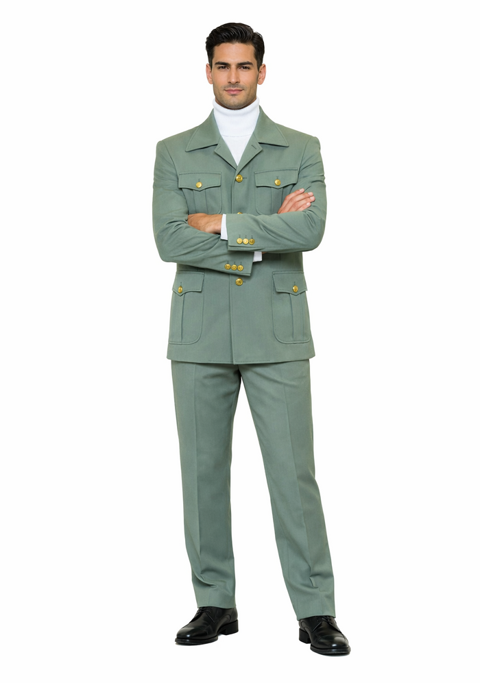 Rossi Man Casual Two Piece Mint Green Color