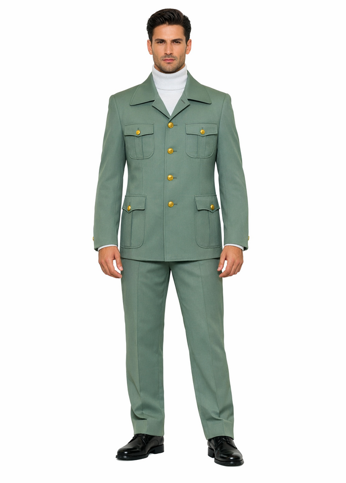 Rossi Man Casual Two Piece Mint Green Color