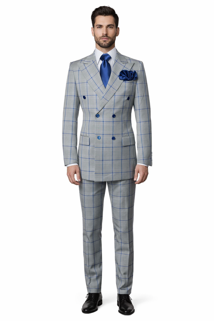 ROSSI MAN DOUBLE BREASTED SUIT ARTHUR RM2322