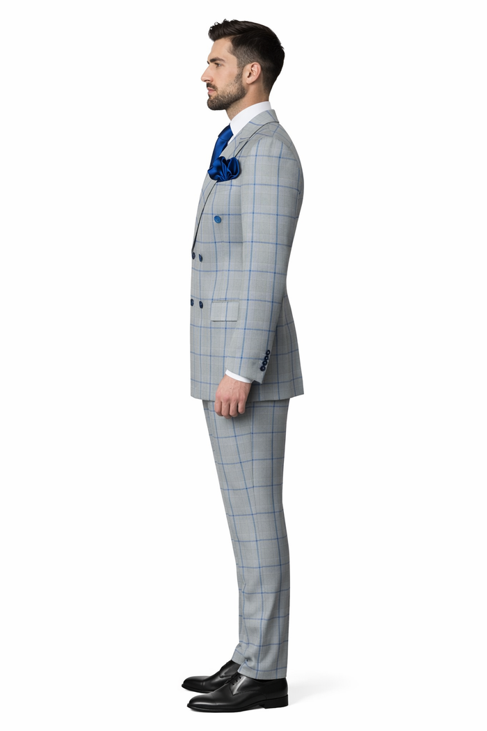 ROSSI MAN DOUBLE BREASTED SUIT ARTHUR RM2322