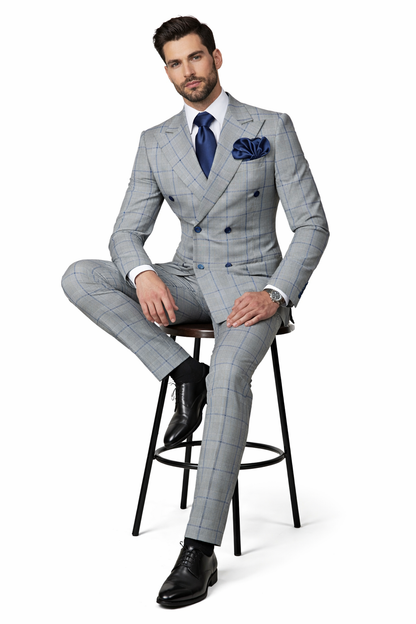 ROSSI MAN DOUBLE BREASTED SUIT ARTHUR RM2322