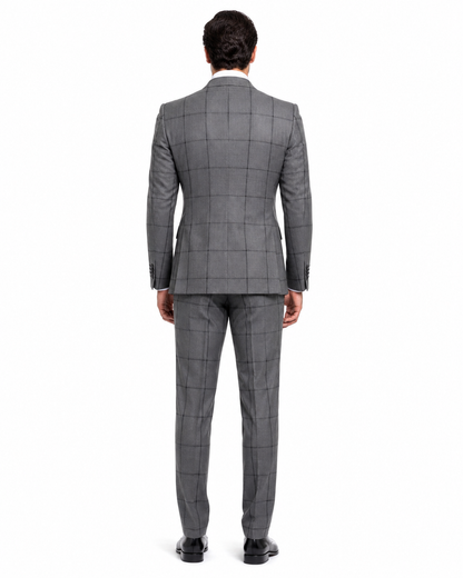 Rossi Man Men's Dress Suit Classic Rossiman Formalwear for Timeless Style