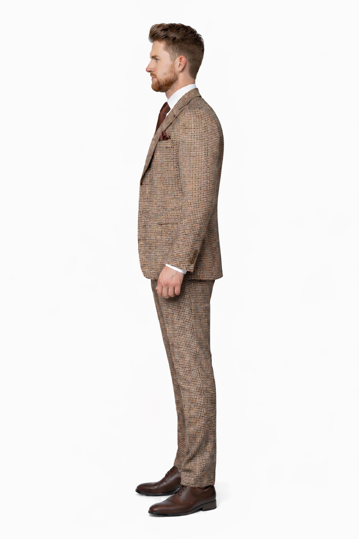 Rossi Man MAX RM1839 Slim Fit 3-Piece Suit ?? Stylish Formalwear for Men