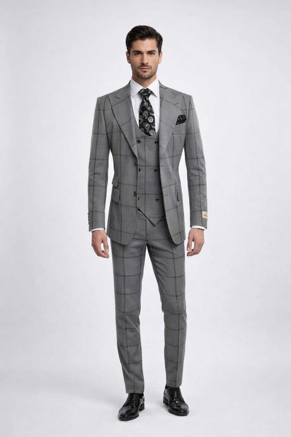 Rossi Man Men's Dress Suit Classic Rossiman Formalwear for Timeless Style