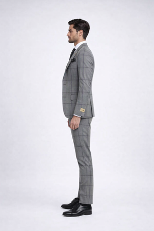 Rossi Man Men's Dress Suit Classic Rossiman Formalwear for Timeless Style