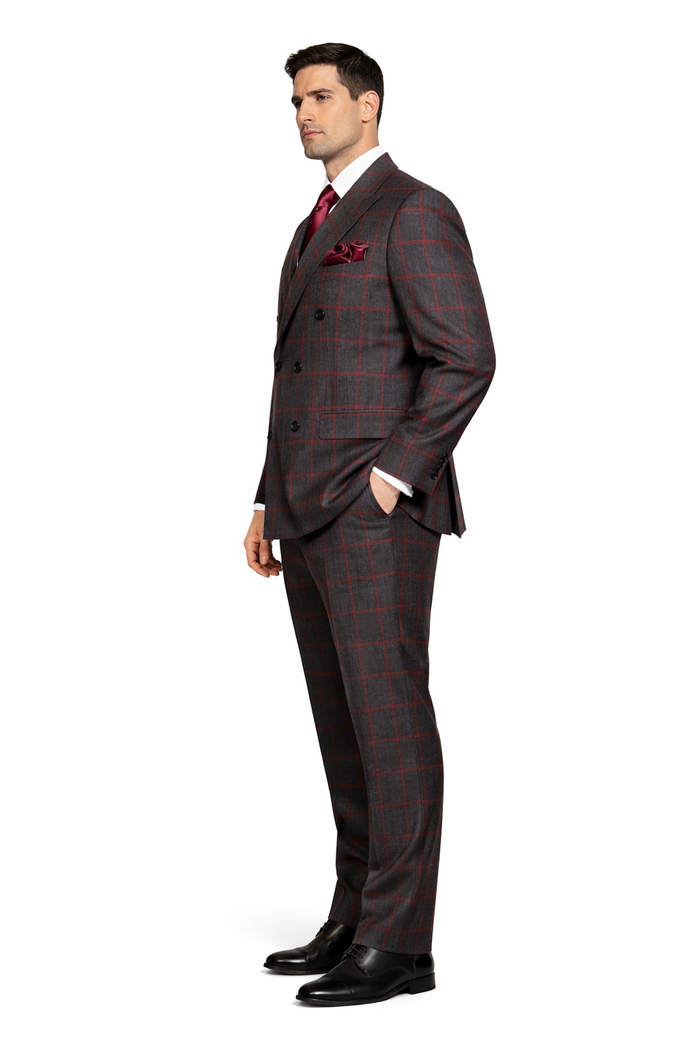 Rossi Man Milano Collection ?? Sophisticated Men??s Formal Suit in Black | RM1844