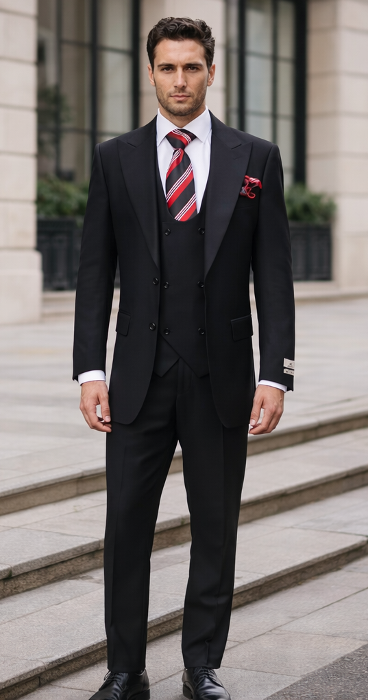 Rossiman Rossi Men's Dress Suit ?? Premium Tailored Suit for Formal Occasions