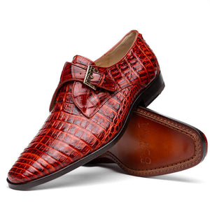 Marco Di Milano Rovigo: Rustic Cognac Leather Loafers