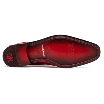 Marco Di Milano Rovigo Red Leather Loafer